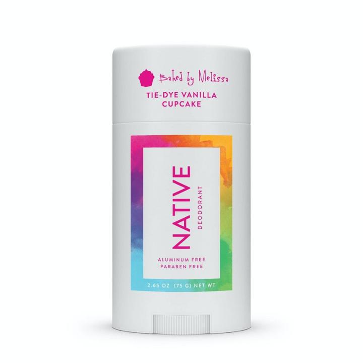 Native X Baked By Melissa Tie-dye Vanilla Cupcake Deodorant
