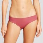 Women's Sun Coast Cheeky Bikini Bottom - Shade & Shore Rosewood