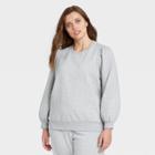 Women's Plus Size Crewneck Sweatshirt - Who What Wear Gray