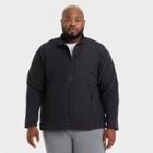 Men's Big & Tall Polartec Fleece Jacket - All In Motion Black