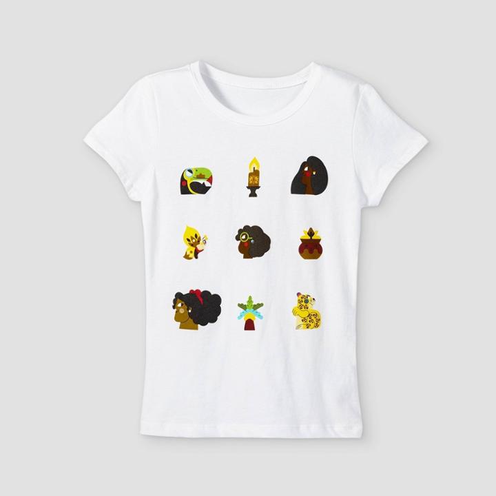 Girls' Disney Encanto Short Sleeve Graphic T-shirt - White