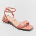 Women's Delores Ankle Strap Sandals - A New Day Pink