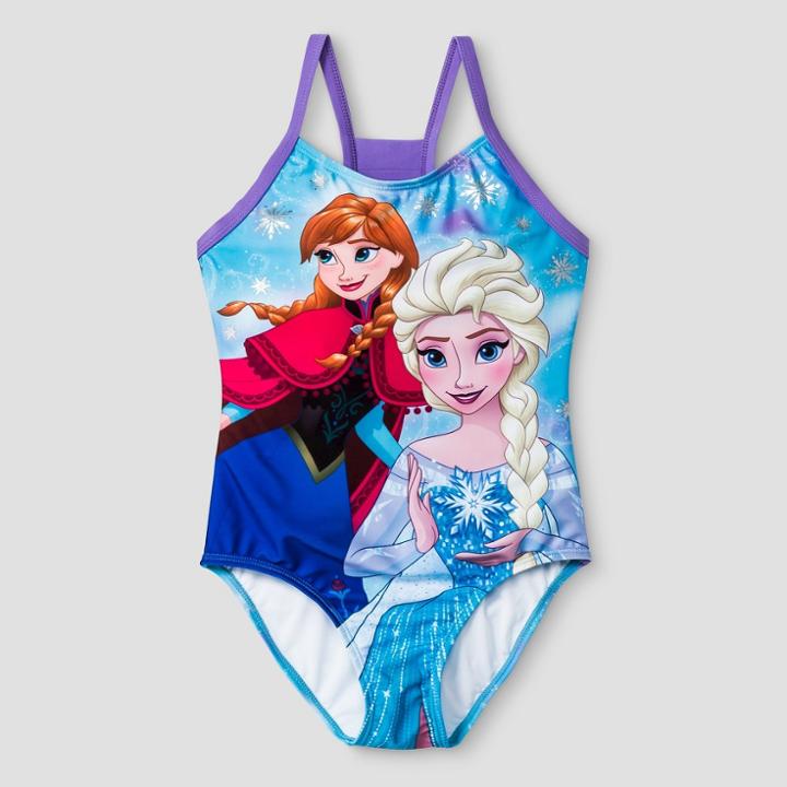 Girls' Frozen One Piece Swimsuit