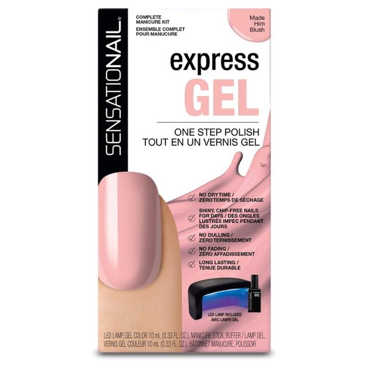 Sensationail Express Starter Kit Made Him Blush