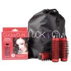 Click N Curl Blowout Brush Small Expansion Kit, Red