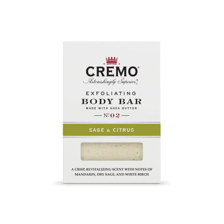 Cremo Body Bar Soap - Sage And Citrus