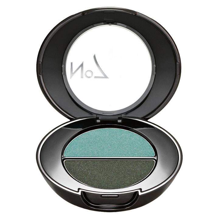 No7 Stay Perfect Eye Shadow Duo - Forrest Green