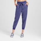 Women's French Terry Cropped Slouchy Jogger - Evolve By 2(x)ist Denim Heather
