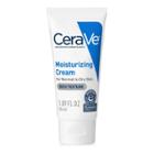 Cerave Moisturizing Cream, Body And Face Moisturizer For Dry Skin Travel Size
