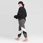Women's Cozy Plus Size Fleece Jogger - Colsie Charcoal 1x, Women's, Size: