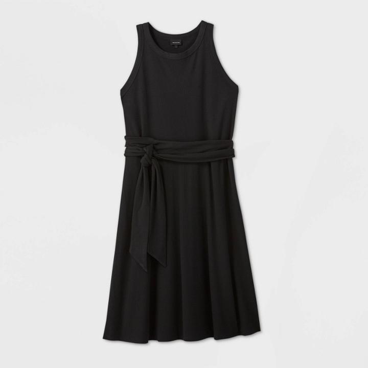 Women's Plus Size Sleeveless Racer Dress - Who What Wear Green 1x, Women's,