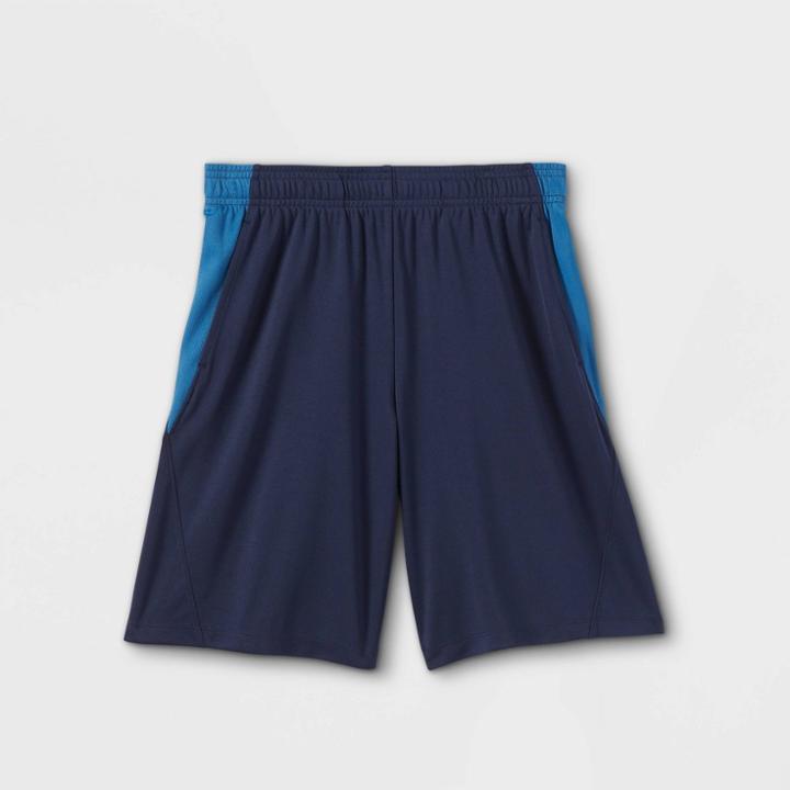 Boys' Training Shorts - All In Motion Navy Blue