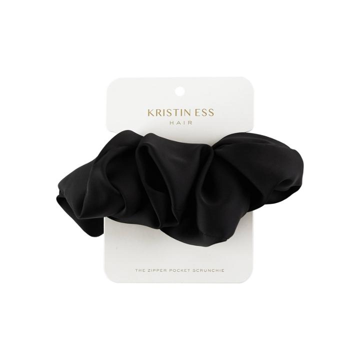 Kristin Ess The Hidden Pocket Scrunchie Hair Elastic