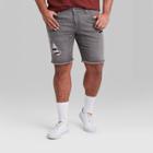 Men's Big & Tall 10.5 Slim Fit Jean Shorts - Original Use Black