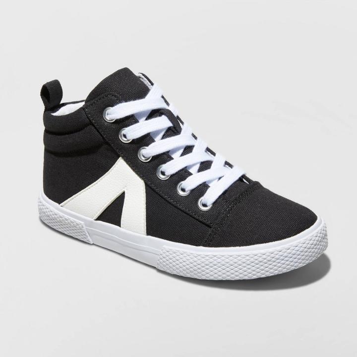 Girls' Quincey Sneakers - Cat & Jack Black