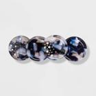 Lucite Crystal Salon Clip - A New Day Blue