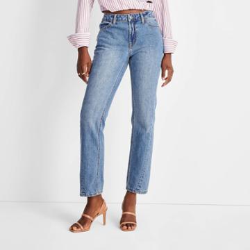Women's High-rise Faded Boyfriend Jeans - Future Collective With Kahlana Barfield Brown