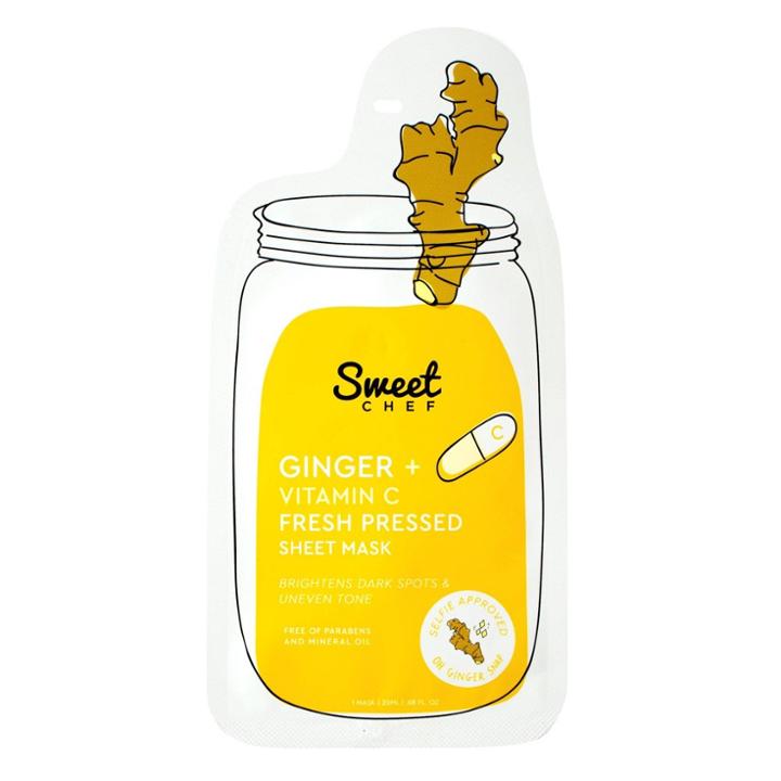 Sweet Chef Ginger Vitamin C Fresh Pressed Sheet Face