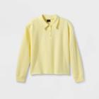 Girls' Polo T-shirt Sweatshirt - Art Class Yellow