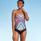 Women's Bandeau Tankini Top - Kona Sol Stripe Xs, Women's,