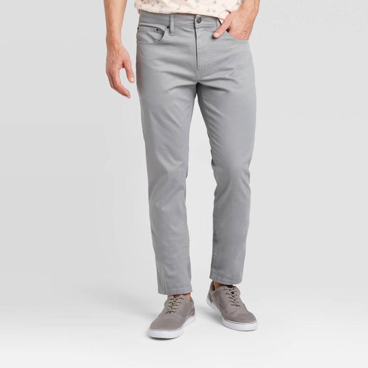 Men's Slim Five Pocket Jeans - Goodfellow & Co Gray