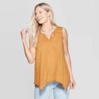 Women's V-neck Tank Top - Knox Rose Gold