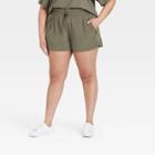 Women's Plus Size Stretch Woven Mid-rise Shorts 4 - All In Motion