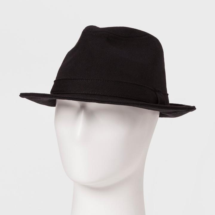 Target Men's Fedora - Goodfellow & Co Black
