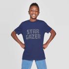 Petiteboys' Star Gazer Short Sleeve Graphic T-shirt - Cat & Jack Navy M, Boy's, Size: