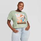 Women's Smokey Bear Plus Size Only You Short Sleeve Graphic T-shirt (juniors') - Sage 1x, Women's, Size: