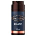 King C. Gillette Men's Face & Stubble Moisturizer With Vitamin B3 And B5 Complex