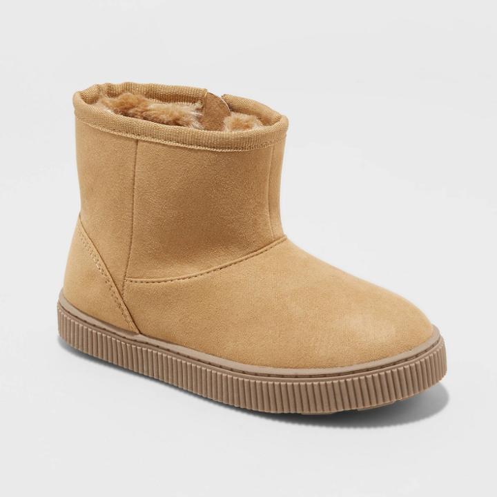 Toddler Boys' Arias Winter Boots - Cat & Jack Tan