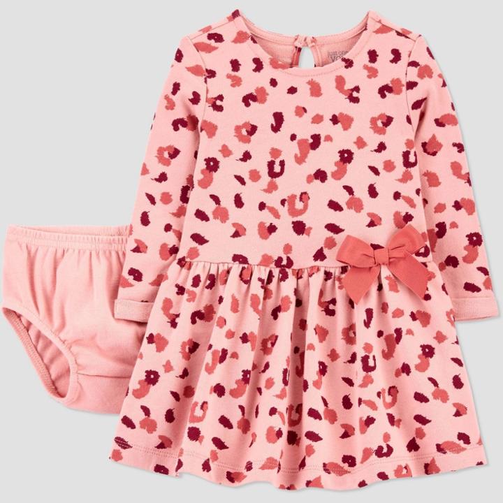 Baby Girls' Animal Dress - Just One You Made By Carter's Pink Newborn