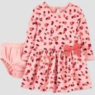 Baby Girls' Animal Dress - Just One You Made By Carter's Pink Newborn