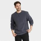 Men's Regular Fit Crewneck Sweatshirt - Goodfellow & Co Gray