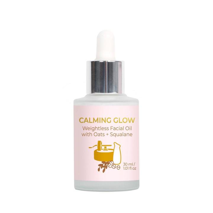 Facetory Calming Glow Weightless Facial Oil With Oats And Squalane