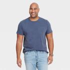 Men's Tall Regular Fit Short Sleeve T-shirt - Goodfellow & Co Cornelian Blue
