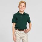 Boys' Pique Uniform Polo Shirt - Cat & Jack Green