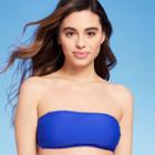 Women's Bandeau Bikini Top - Kona Sol Cobalt Blue