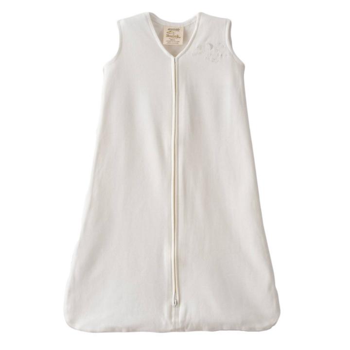 Halo Innovations Sleepsack 100% Cotton Wearable Blanket - Cream Newborn, Ivory