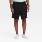 Men's Big & Tall 9 Slim Fit Chino Shorts - Goodfellow & Co Black