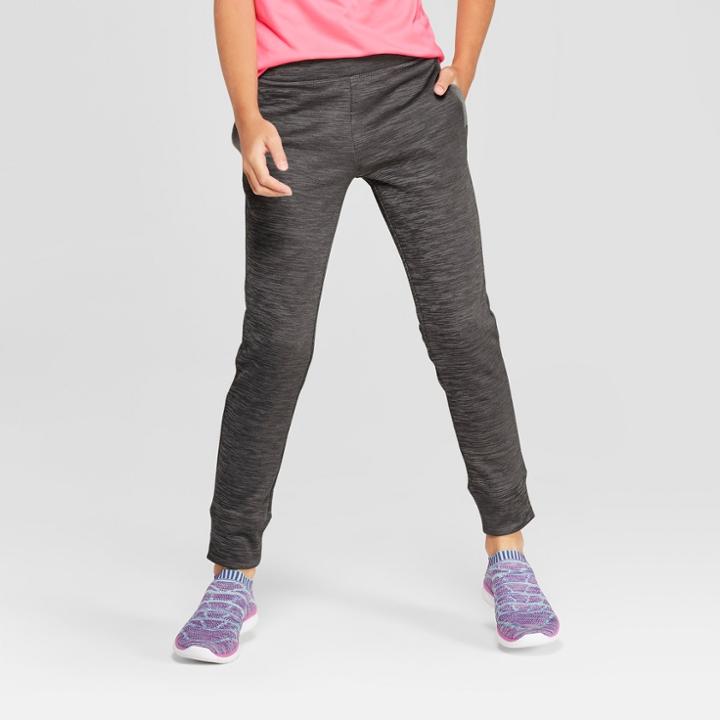 Girls' Cozy Tech Fleece Jogger - C9 Champion Gray Heather