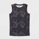 Boys' Sleeveless Printed T-shirt - All In Motion Gray