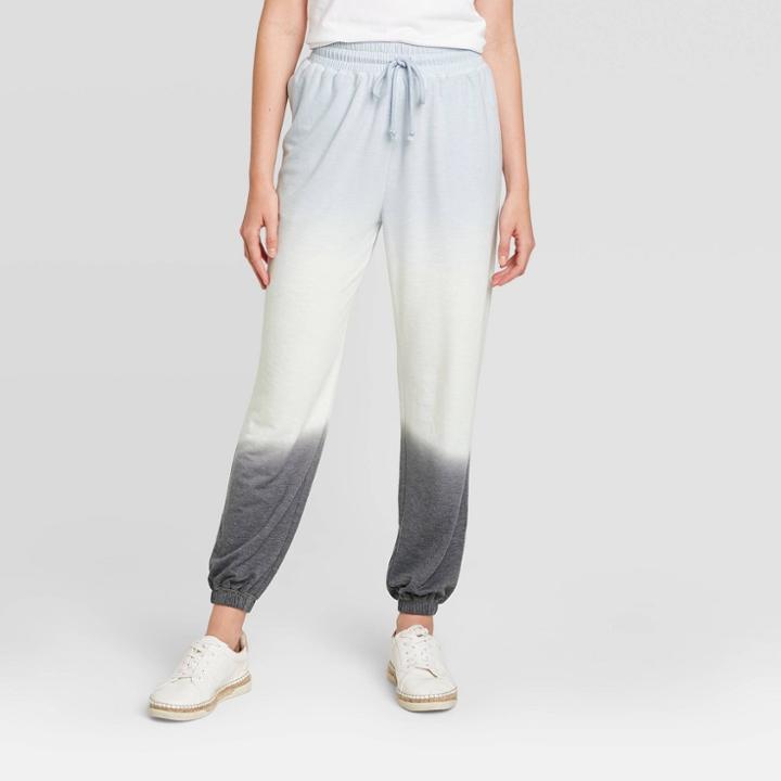 Women's Ombre Jogger Pants - Knox Rose Gray