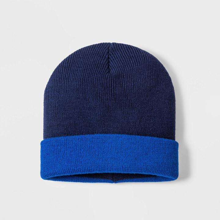 Toddler Boys' Colorblock Swim Hat - Cat & Jack Blue