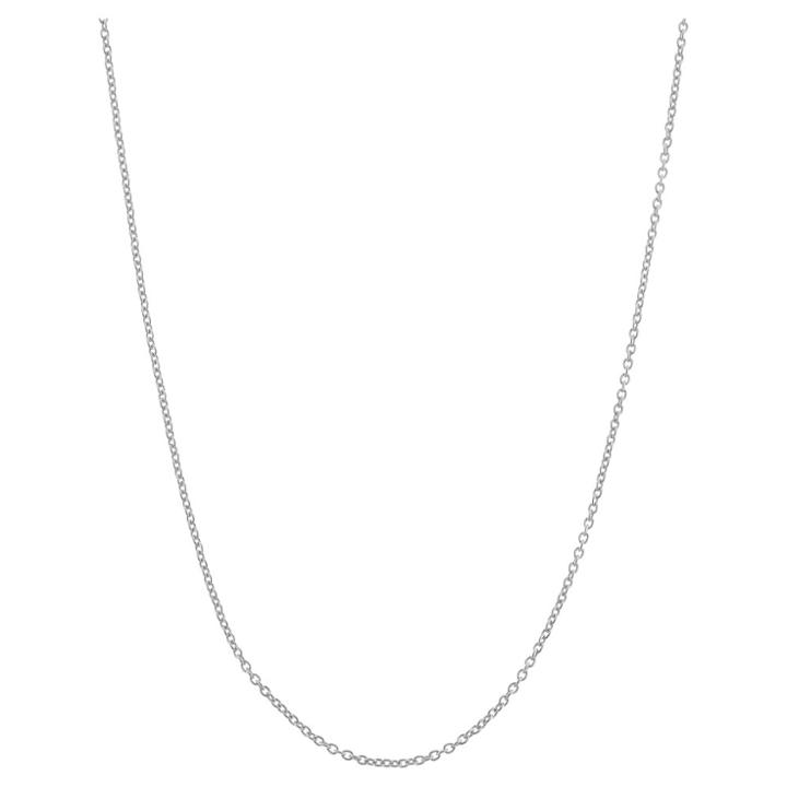 Tiara Adjustable Cable Chain In Sterling Silver