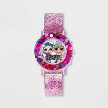 Mga Entertainment Girls' L.o.l. Surprise! Flashing Lcd Watch - Gradient, Girl's, Size: Large,