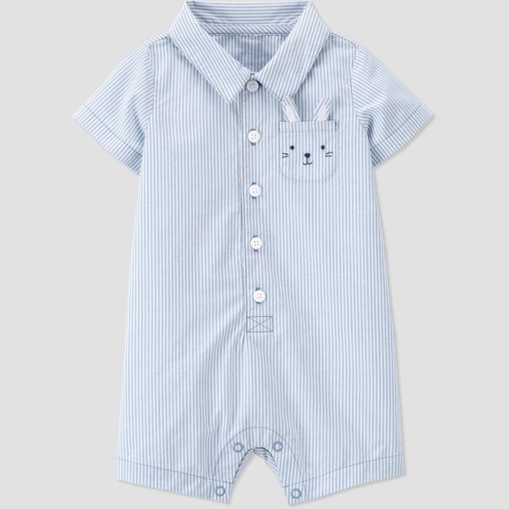 Baby Boys' Bunny Romper - Just One You Made By Carter's Blue