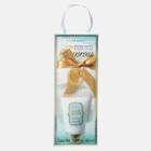 Tri-coastal Design Vanilla Macaron Foot Cream And Fuzzy Socks Set
