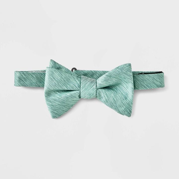 Men's Textured Bow Tie - Goodfellow & Co Green